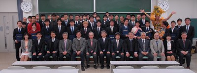 環境工学コース学位授与式を挙行しました（2019年3月26日）