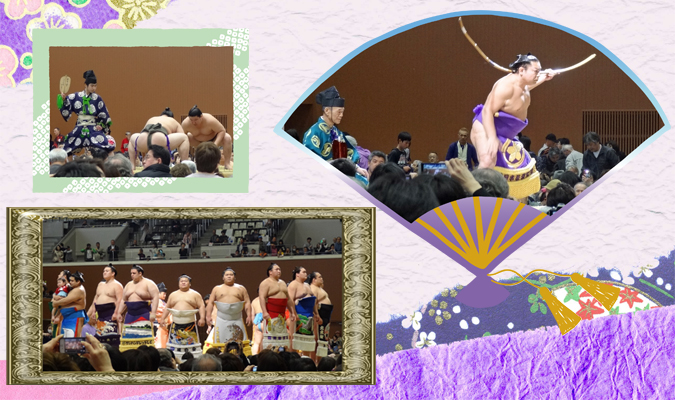 Sumo tournament in Kyoto